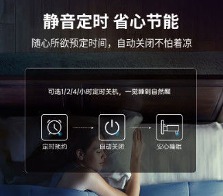빛과 DC 모터와 함께 스마트 Wi-Fi 천장 팬